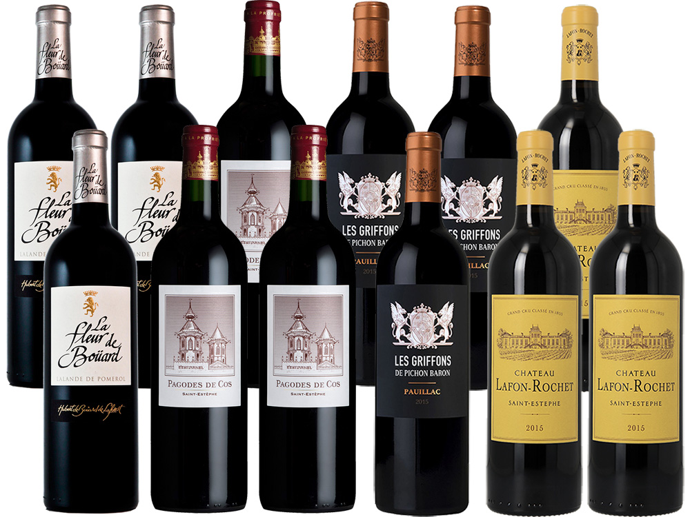 Bordeaux 2015 12er-Probierpaket