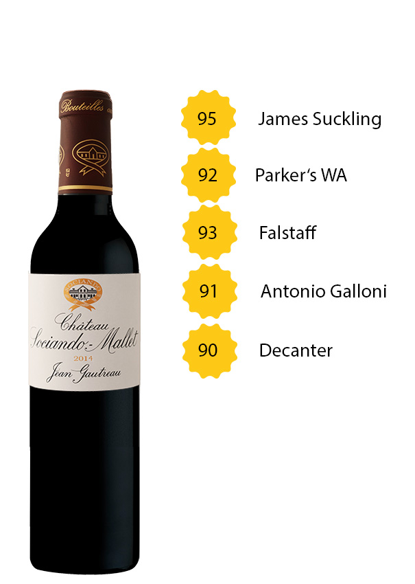 Château Sociando-Mallet 2014 (0,375l)