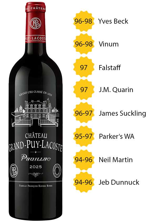 Château Grand Puy Lacoste 2025