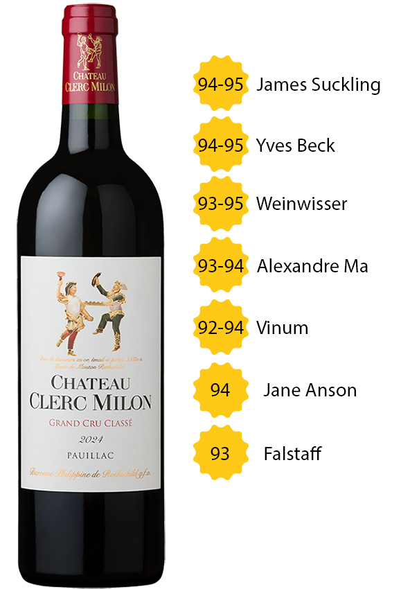 Château Clerc Milon 2024