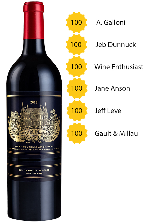Château Palmer 2016 - "Release 10 Years On"
