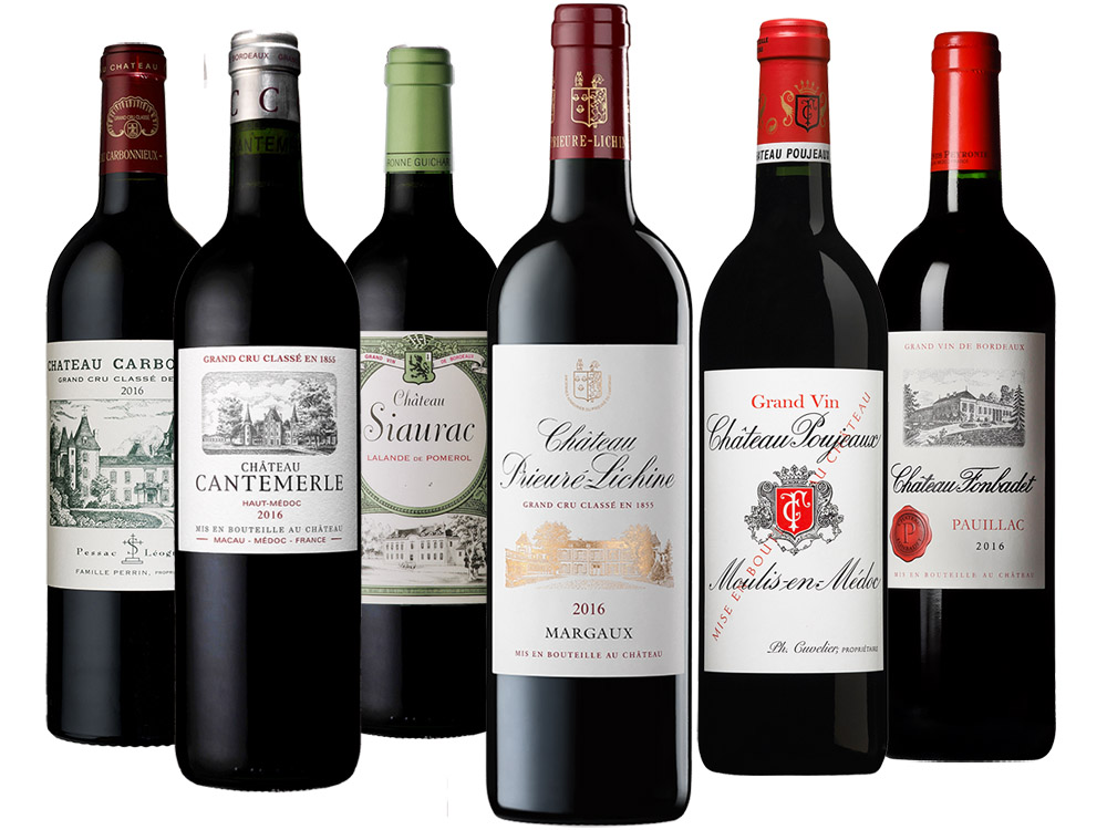 Bordeaux 2016 6er-Probierpaket