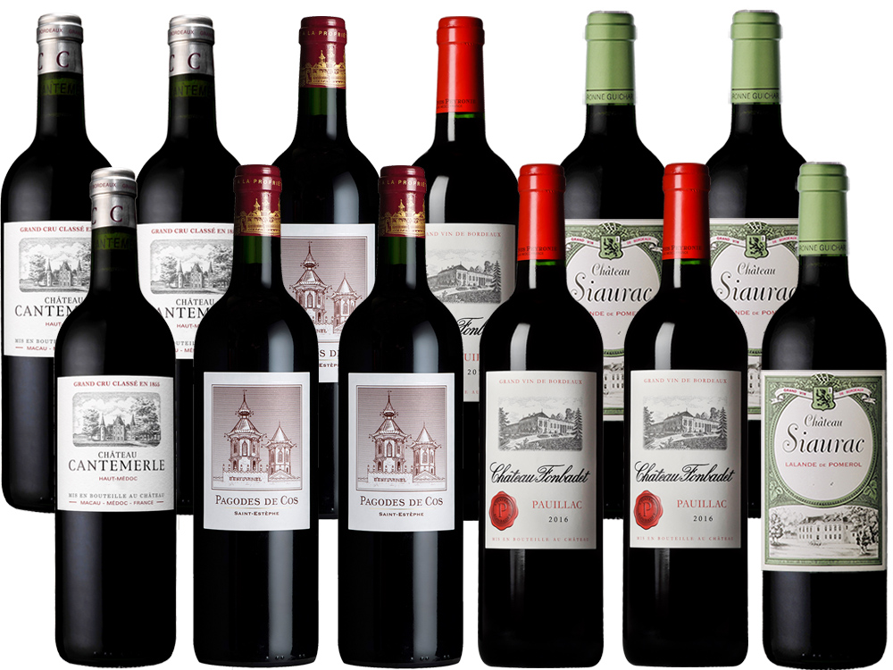 Bordeaux 2016 12er-Probierpaket