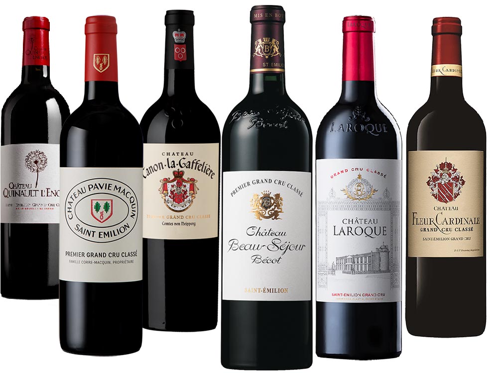 Saint-Emilion Grand Cru Classé 6er Entdeckungspaket