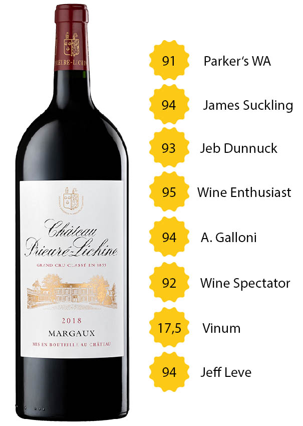 Magnum Château Prieuré Lichine 2018