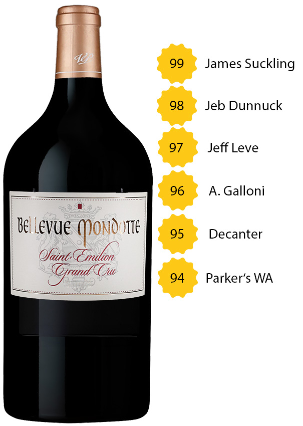 Doppelmagnum Château Bellevue-Mondotte 2015