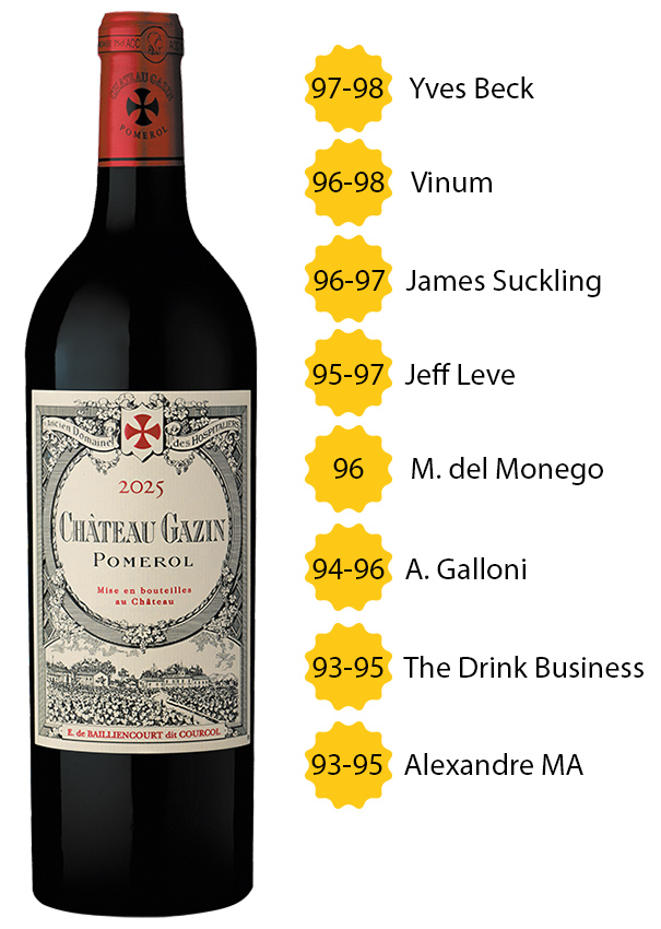 Château Gazin 2025
