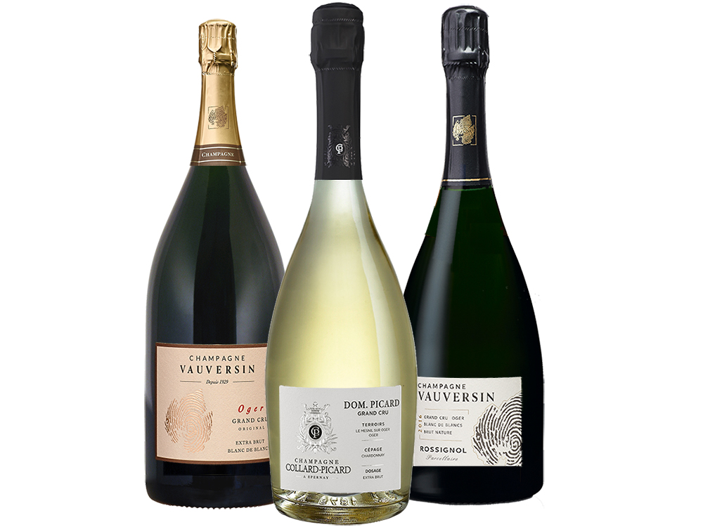 Magnum Blanc de Blancs Champagner Grand Cru Paket