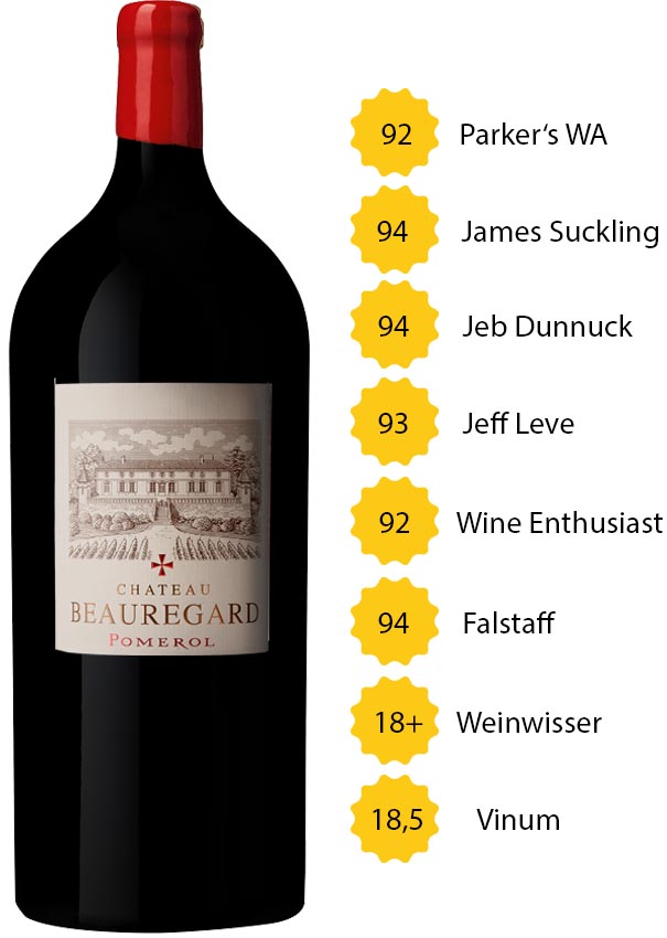 Jeroboam (5l) Château Beauregard 2018