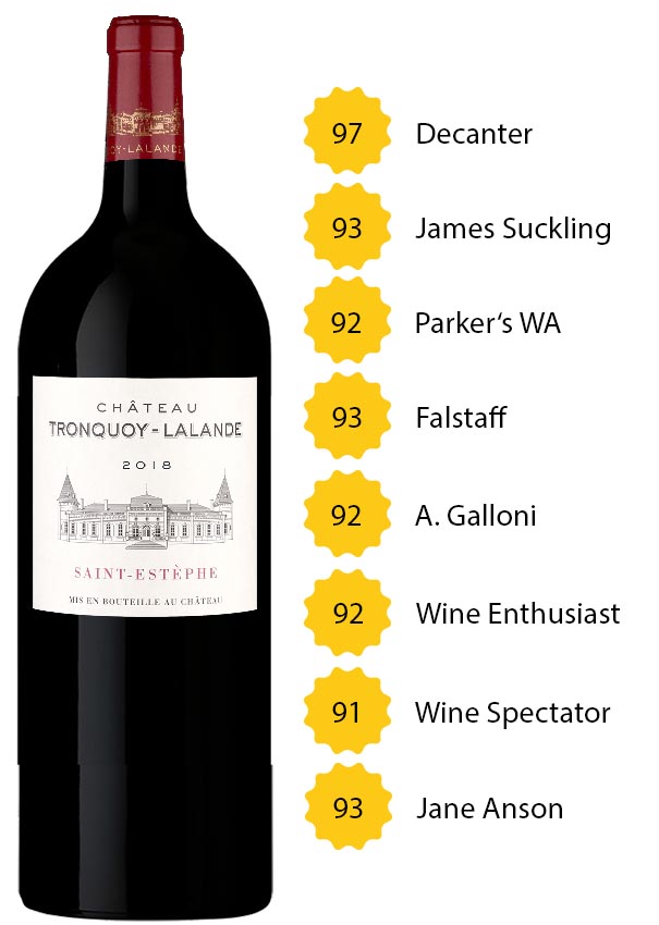 Magnum Château Tronquoy Lalande 2018