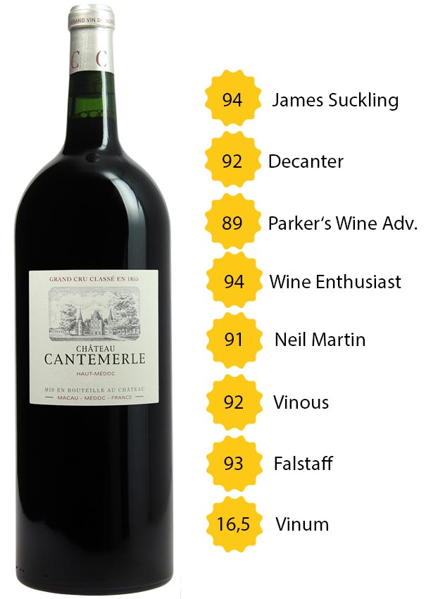 Magnum Château Cantemerle 2016