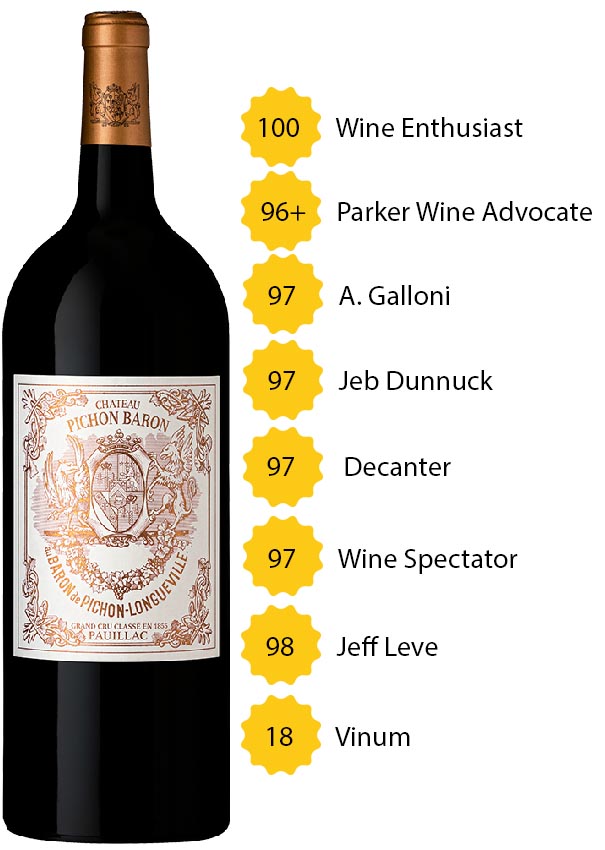 Magnum Château Pichon Baron 2018