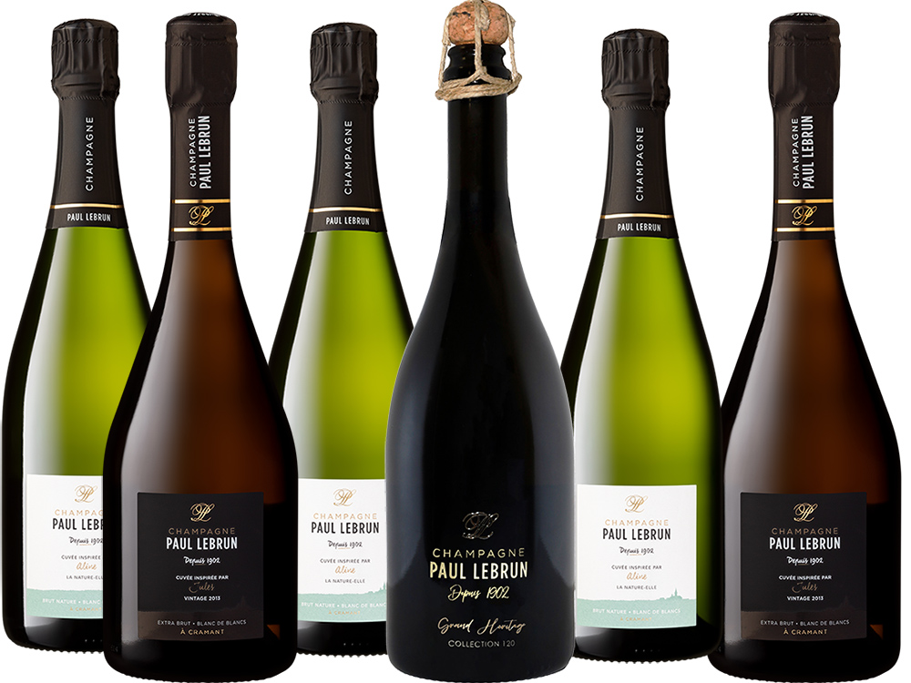 Champagne Paul Lebrun 6er-Paket