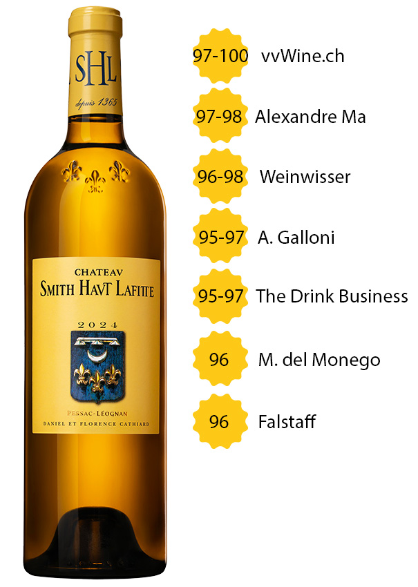 Château Smith Haut Lafitte 2024 blanc 
