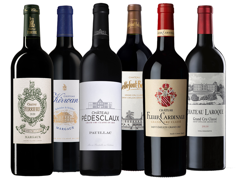 Bordeaux 2020 Grand Cru Classé 6er-Paket