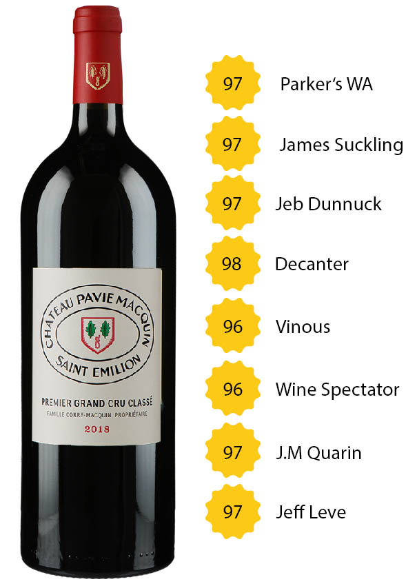 Magnum Château Pavie Macquin 2018