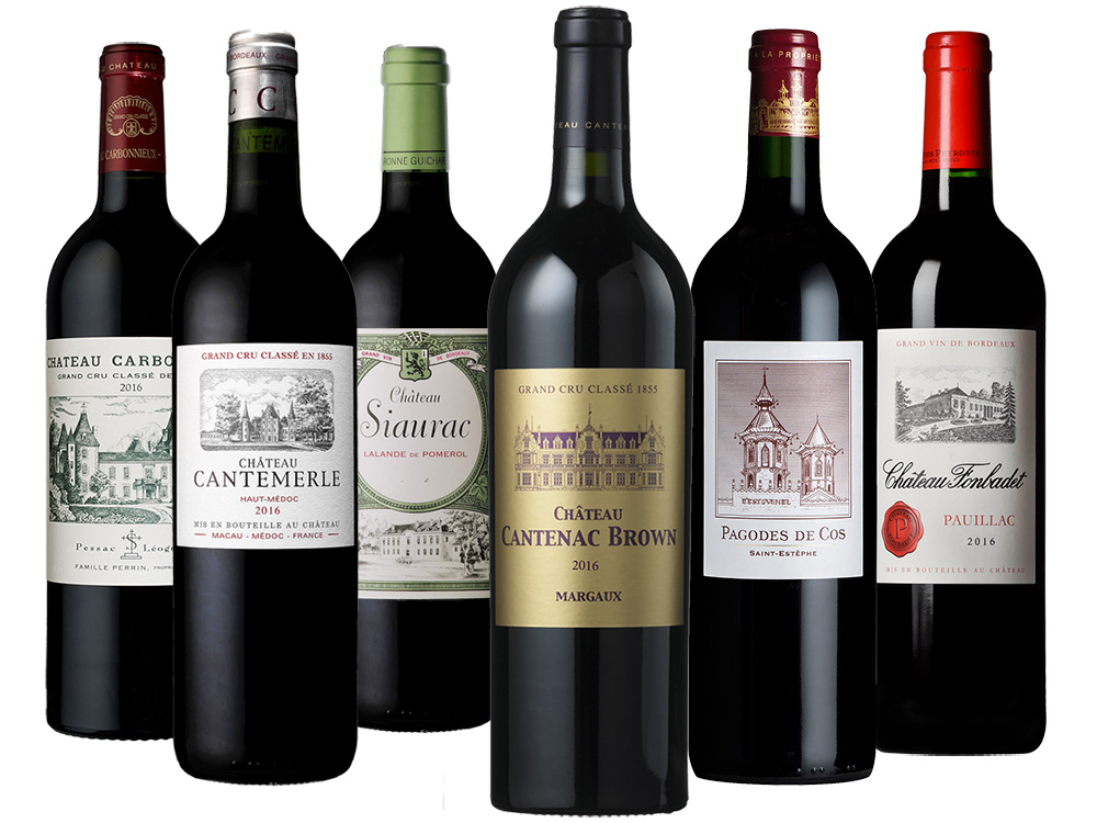 Bordeaux 2016 6er-Probierpaket