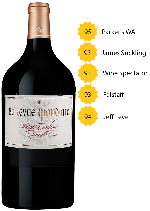 Doppelmagnum Château Bellevue-Mondotte 2011